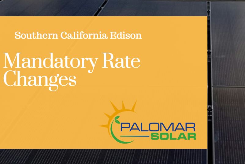 Southern California Edison Rate Changes